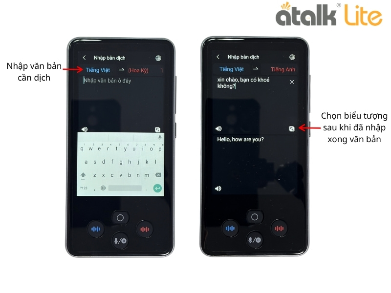 Nhập Bản Dịch Và Bấm Chọn Biểu Tượng Để Chuyển Ngữ Nhập Bản Dịch Và Bấm Chọn Biểu Tượng Để Chuyển Ngữ